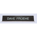 #30 Deluxe Free Standing Base for Engraved Wall or Desk Sign (1 Line/2"x8")